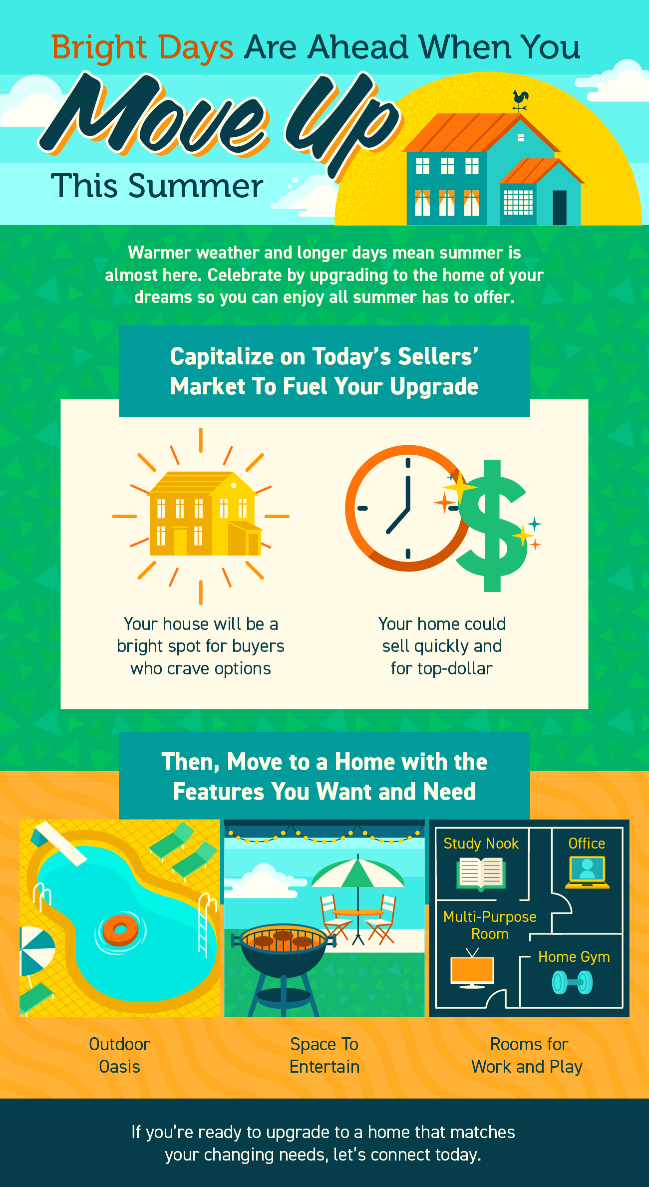 Bright Days Are Ahead When You Move Up This Summer [INFOGRAPHIC] | Simplifying The Market